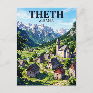 Theth, Albania Albania Postcard