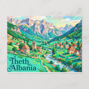 Theth Albania Postcard