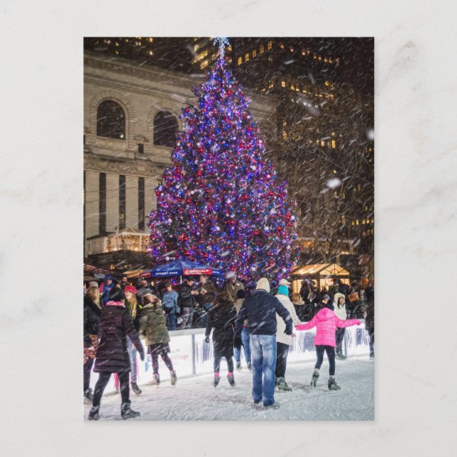 TheTree and Skaters Postcard (Front)