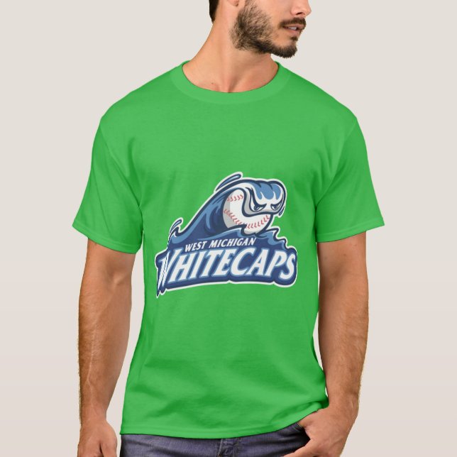 TheWestMichiganWhitecaps Logo T-Shirt (Front)