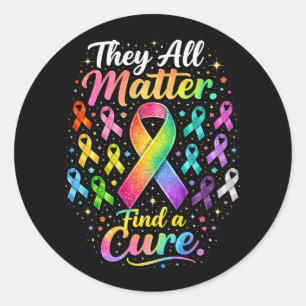 They All Matter Classic Round Sticker