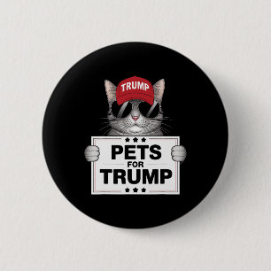 They Are Eating The Cats Trump Save Our Pets 6 Cm Round Badge