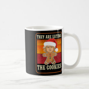 They Are Eating The Cookies Christmas Trump Humour Coffee Mug