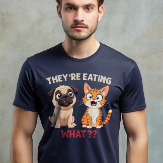 They are eating the dogs eating cats Funny Trump T-Shirt