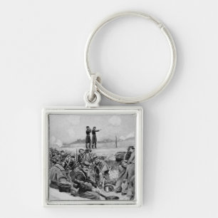 They Awaited the Order to Charge Key Ring