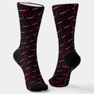 They Don't Know What They're Doing Funny Quote Socks