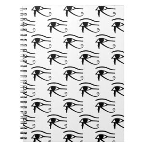 They Eye Of Horus Pattern Notebook