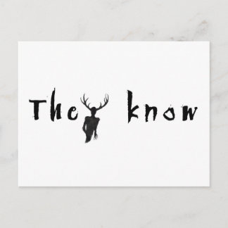 they know.... postcard
