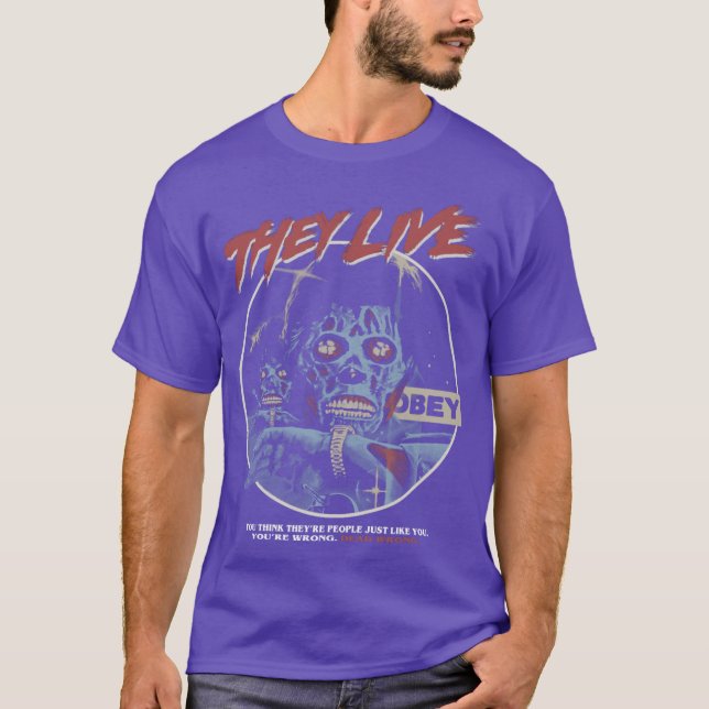 They Live1 gift retro retro T-Shirt (Front)