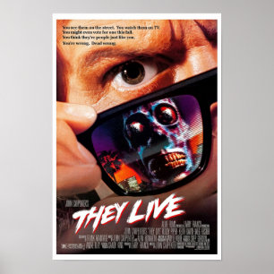 They Live 1988 Poster