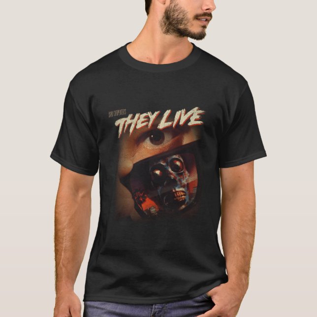 They Live Faded T-Shirt (Front)