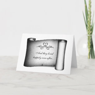They Lived Happily Ever After Thank You Card
