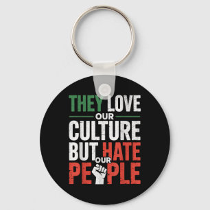 They Love Our Culture But Hate Our People For Unit Key Ring