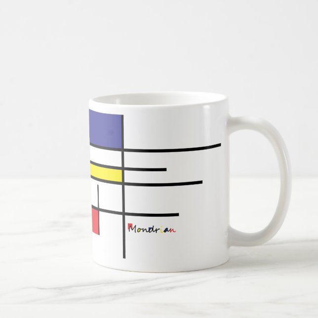 they mondrian coffee mug (Right)