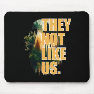 They Not Like Us Touchdown American Football Game Mouse Pad