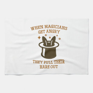 They Pull Out Their Hare Tea Towel
