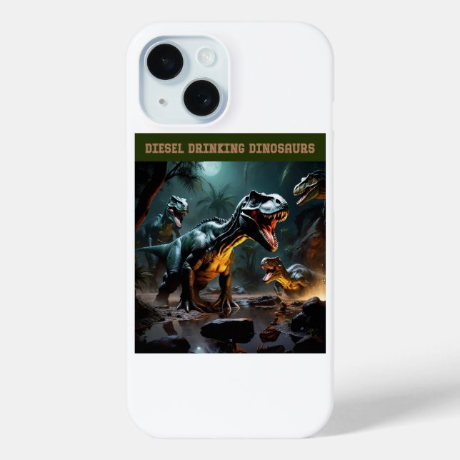 They’re Drinking Diesel Case-Mate iPhone Case (Back)