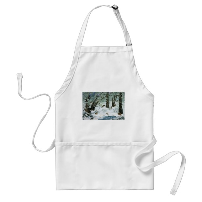 They Said It Wouldn't Snow Standard Apron (Front)