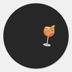 They See Me Aperollin' X New Holy Aperoli Club Edi Classic Round Sticker