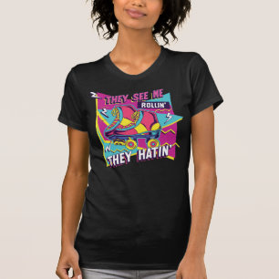 They See Me Rollin' They Hatin' Retro 90s T-Shirt