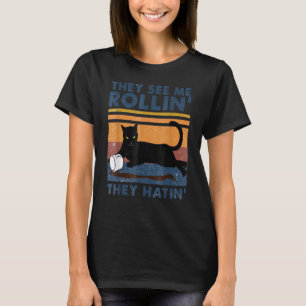 They See Me Rollin They Hatin Vintage Coffee And C T-Shirt