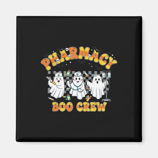 They Them Causing Mayhem Skeleton Boho Halloween N Magnet (Front)