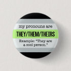 They/Them Pronouns – Agender Flag