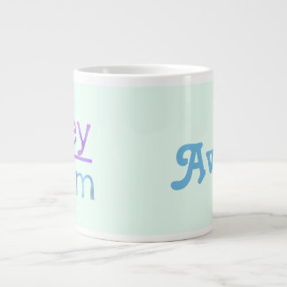 They them pronouns | your name | colourful  large coffee mug