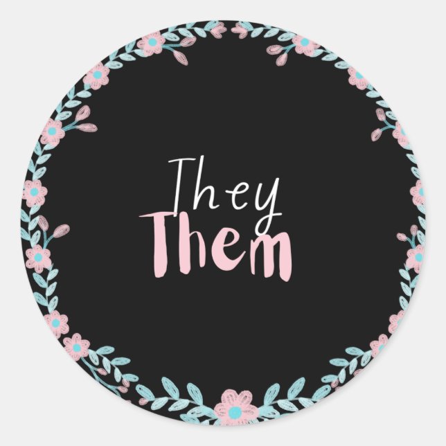 They them sticker (Front)