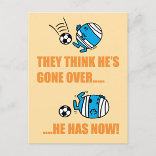 They Think He's Gone Over? Postcard