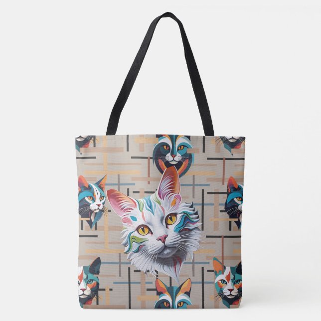 They wait for her satisfaction  tote bag (Front)
