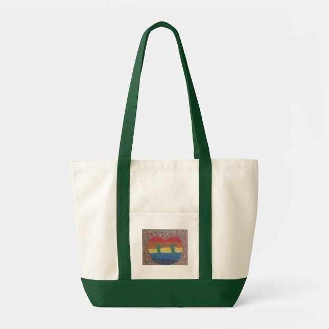 They wed the rainbow wedding by Yeshaya Dank Tote Bag (Front)