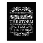 They Whispered To Her She Whispered I Am The Storm
