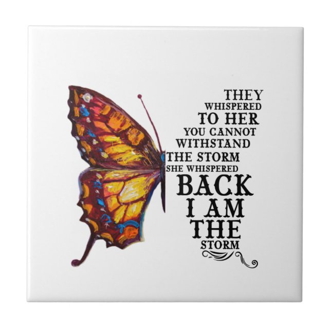 They Whispered To Her You Cannot Withstand Ceramic Tile (Front)