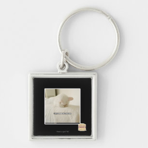 they'll never find meh here key ring