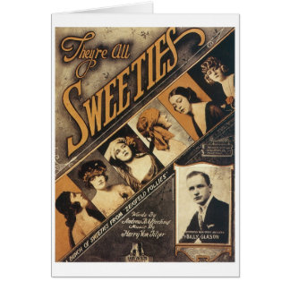 They're All Sweeties Vintage Songbook Cover