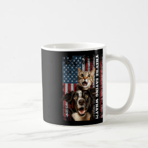 Theyre Eating The Dogs Cats Pets Save Our Pets Coffee Mug