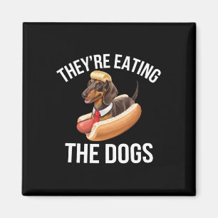 They're Eating The Dogs Donald Trump Debate 2024  Magnet
