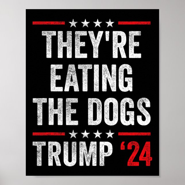 They're Eating The Dogs  Poster (Front)