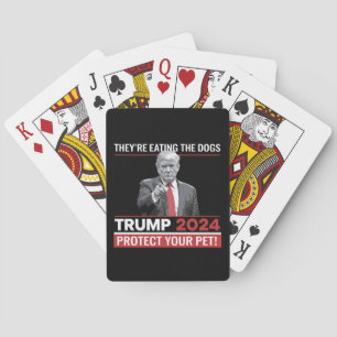 They're Eating The Dogs Trump 2024 Debate Playing Cards