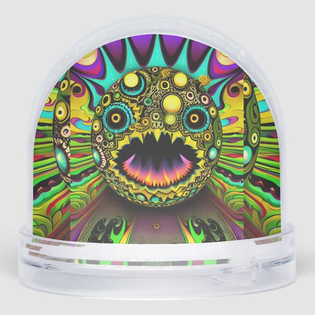 They're Feeding Us Snowglobe (Back)