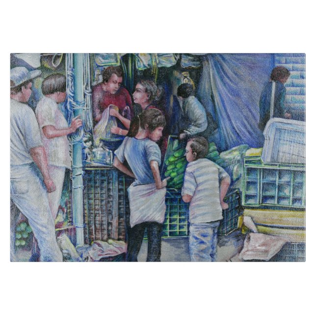 They're Not Girls, They're Women Cutting Board (Front)