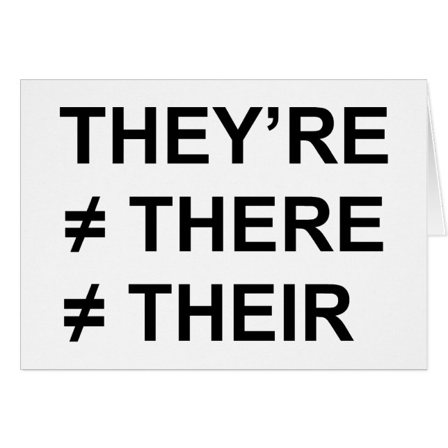 They're Not There (Front Horizontal)