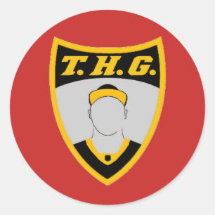 THG crest sticker
