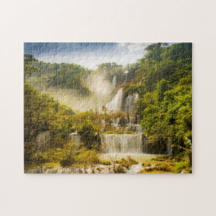 Thi Lor Su Waterfall Thailand Jigsaw Puzzle
