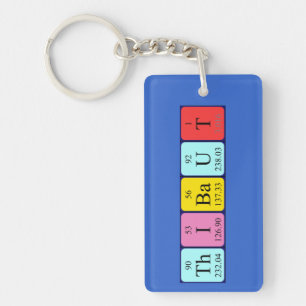 Thibaut periodic table name keyring