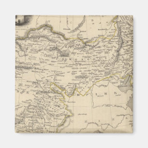 Thibet, Mongolia, and Mandchouria Magnet