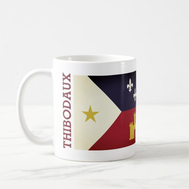 Thibodaux, Louisiana Coffee Mug (Left)