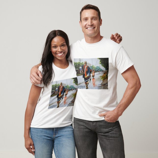 Thich Minh Tue | Peaceful Monk Walking  T-Shirt (Unisex)