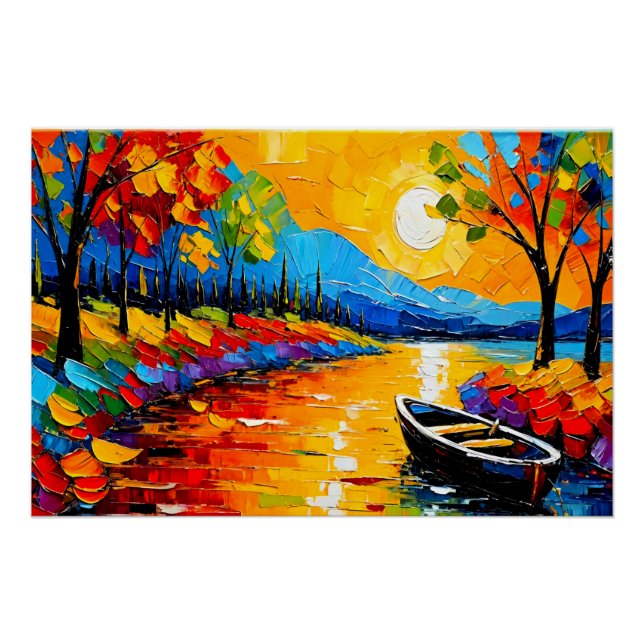 Thick pallet knife number 6 poster (Front)